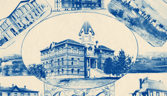 College Buildings, 1891