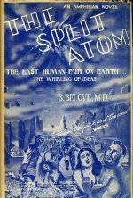 Cover of "The Split Atom," by B. Belove.