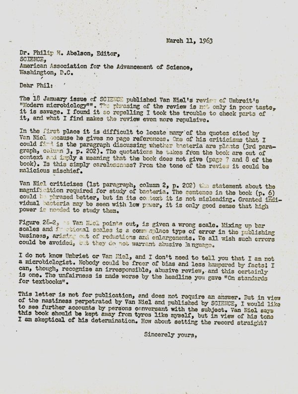 Letter from Linus Pauling to Philip Hauge Page 1. March 11, 1963