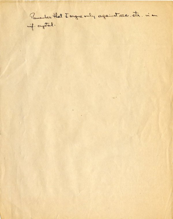 "Zwicky's Theory." Page 7. 1930