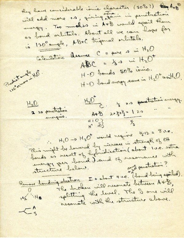 "The Structure of Molecule-Ions." Page 2. November 25, 1935