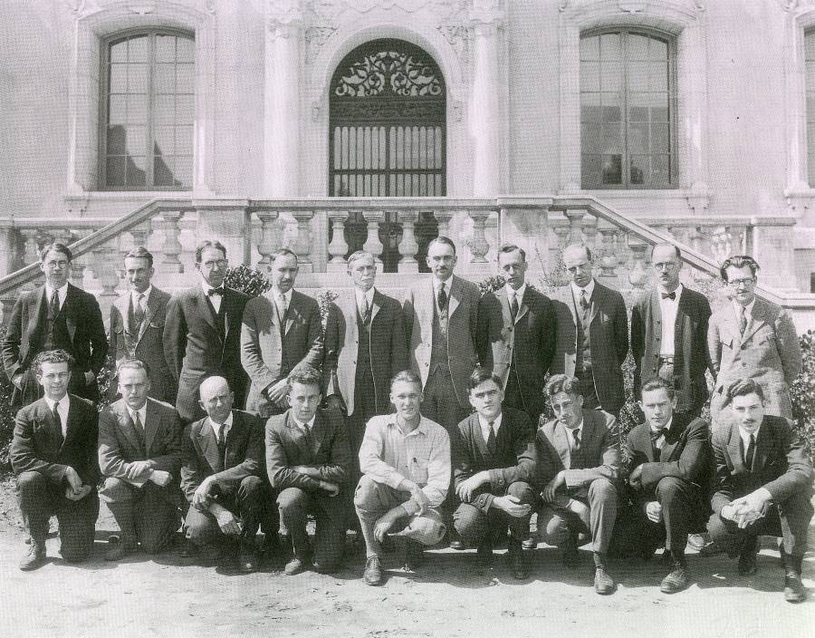 Group Photo of Chemistry Staff, California Institute of Technology.