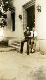Linus Pauling and Norman Elliott.