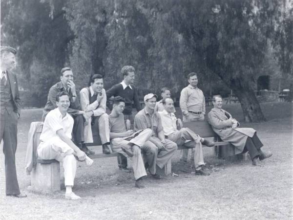 Members of the Caltech Chemistry Department. Picture. 1941