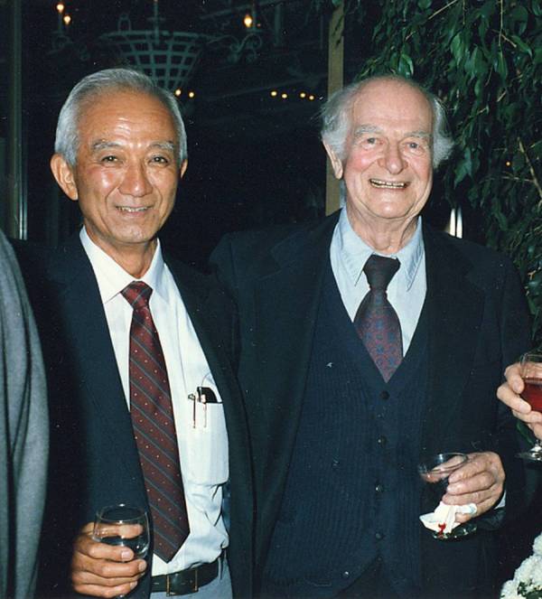 Harvey Itano and Linus Pauling.