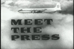 A Grilling on "Meet the Press."