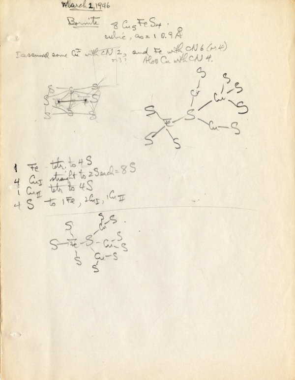"Polyhedra." Part 1 - Page 1. March 2 - April 6, 1946