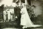Linus and Ava Helen Pauling on their wedding day, Salem, Oregon, June 17, 1923.