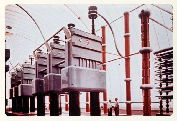 A Bonneville Power Administration DC test site, ca. 1960s.