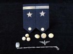 Naval artifacts dating to Williams's and Williams's father's military service.