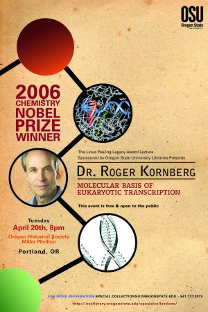 “The Molecular Basis of Eukaryotic Transcription,” Dr. Roger Kornberg. April 20, 2010