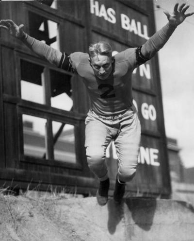 <p>Oregon State College "Ironman" Bill Tomsheck, 1933. As a left guard on the legendary OSC "Ironmen" football team, Bill Tomsheck inspired <span class='highlight2 bold'>the</span> kind <span class='highlight1 bold'>of</span> fear in his opponents that helped <span class='highlight2 bold'>the</span> team to defeat top-ranked USC in</p><p>				1933.</p>