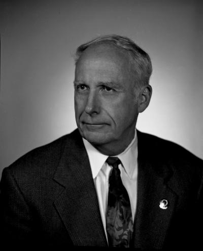 <p>Bill Wilkins, April 1993. Wilkins was a faculty member and administrator at Oregon State University for 33 years. He became an assistant professor of <span class='highlight1 bold'>Economics</span> in 1961, then served as the Dean of the College of Liberal</p><p>				Arts from 1982-1994.</p>