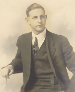 Irwin Betzel, ca. 1915.
