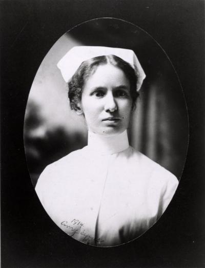 Amy Cyrus, 1914.