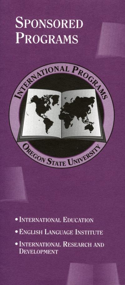 International Programs brochure, ca 1990s.