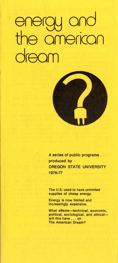 Brochure published by the Institute for Manpower Studies, 1976.