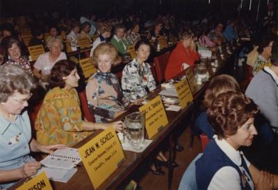 Image from a Rotary Club meeting, ca 1960s.