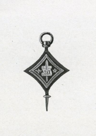 Sigma Delta Chi logo, 1922.