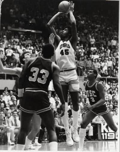 A. C. Green, OSU Beaver basketball player from 1982-1985.