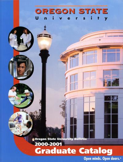 OSU 2000-2001 Graduate Catalog