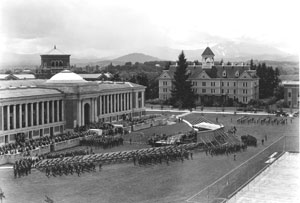 Dedication of the Memorial Union, June 1, 1929.