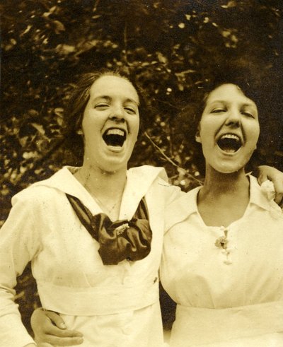 Two unidentified women