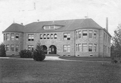 View of Mechanical Hall soon after construction