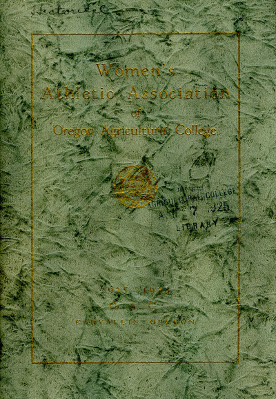 Women&#039;s Athletic Association Handbook