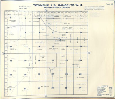 Metsker Map of Searcy Property