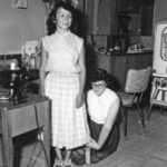 Hemming a Skirt, 1958
