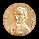 Amedeo Avogadro Medal, 1956. Medal - Obverse.