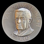 Vannevar Bush Award, 1989. Medal - Obverse.