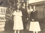 Lucile, Linus, Belle und Pauline Pauling, 1916.
