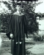 Linus Pauling, Caltech Abschlussfeier tag, 1925.