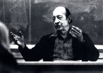 William Appleman Williams in lecture, ca. 1980s.