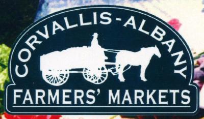Logo of the Corvallis-Albany Farmer's Markets, ca. 2000s.