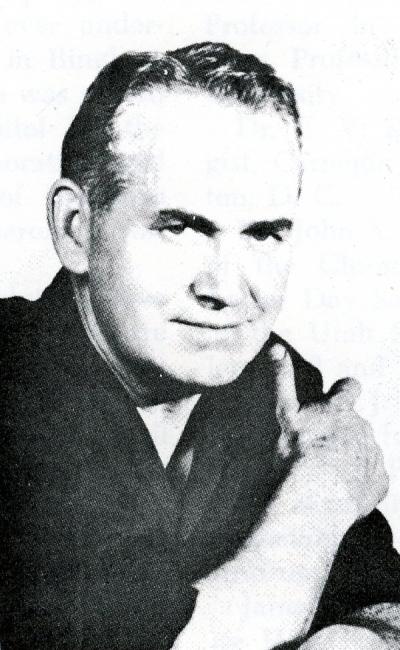 Image of Avard T. Fairbanks extracted from an article titled "The Works of a Western Master," by O.D. Quinlin, Winter 1954.