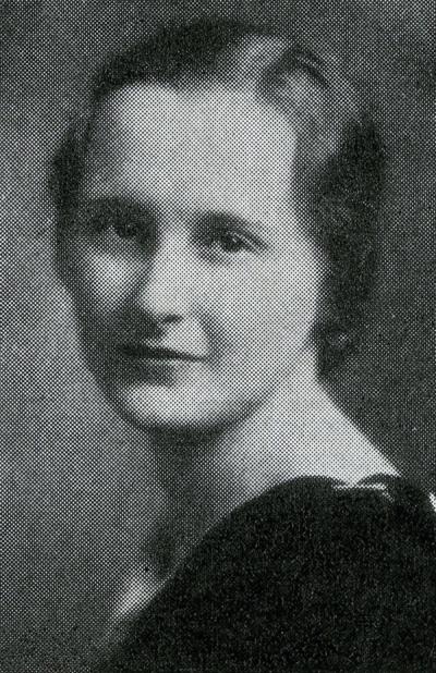 Alice Mary Fisher, 1932.