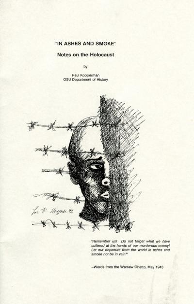 Pamphlet written by Paul Kopperman of the OSU History Department and sponsored by the OSU Office of Academic Affairs and the B'nai B'rith Hillel Foundation, ca. 1990s.