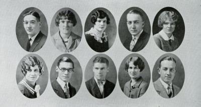 Members of the Honor Committee, 1927.