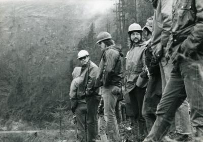 Logging operations, ca 1970s.