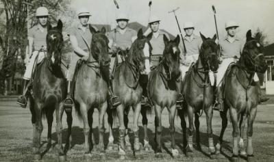 OAC [?] polo players, ca 1930s.