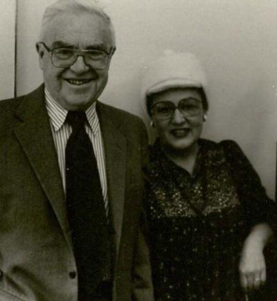 Thomas and Margaret Meehan, ca. 1980.