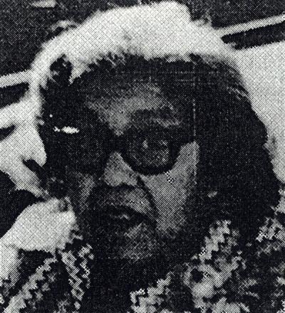 Marie Norris, as featured in a pamphlet titled "Notable Women in the History of Oregon," circa 1975.