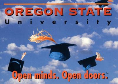 Postcard produced by the Office of Admissions and Orientation.