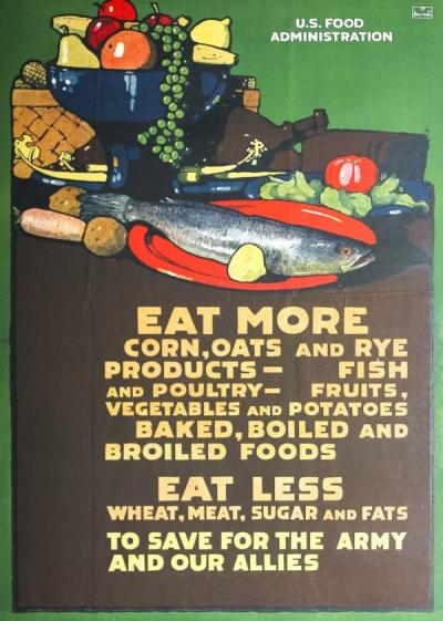U.S. Food Administration poster, ca. 1917.