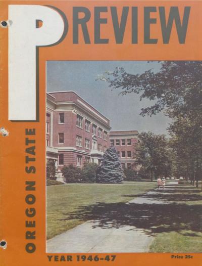 Oregon State Preview for 1946-1947.