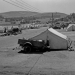 Wasco County farm labor camp tents