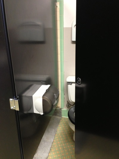 Waldo Hall&#039;s Haunted Toilet Stall on the Second Floor, 2013